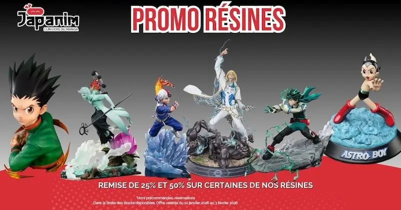 Promo résines Janvier 2026