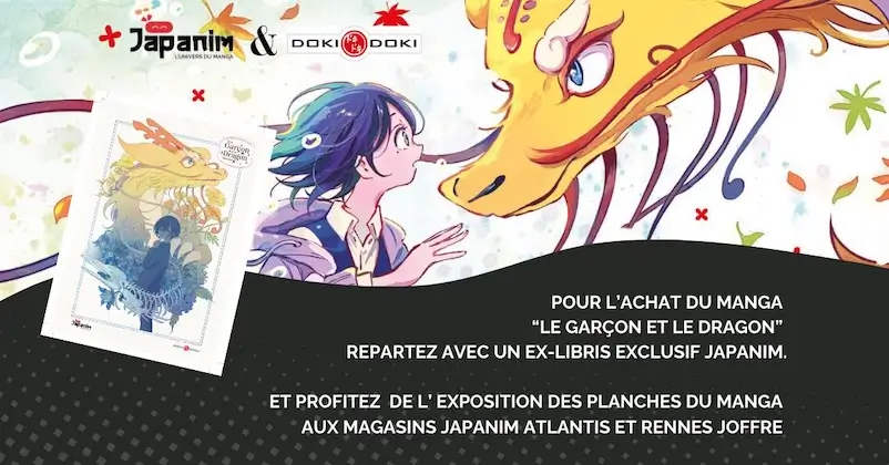 Le Garçon Et Le Dragon Ex Libris Exclusif Japanim